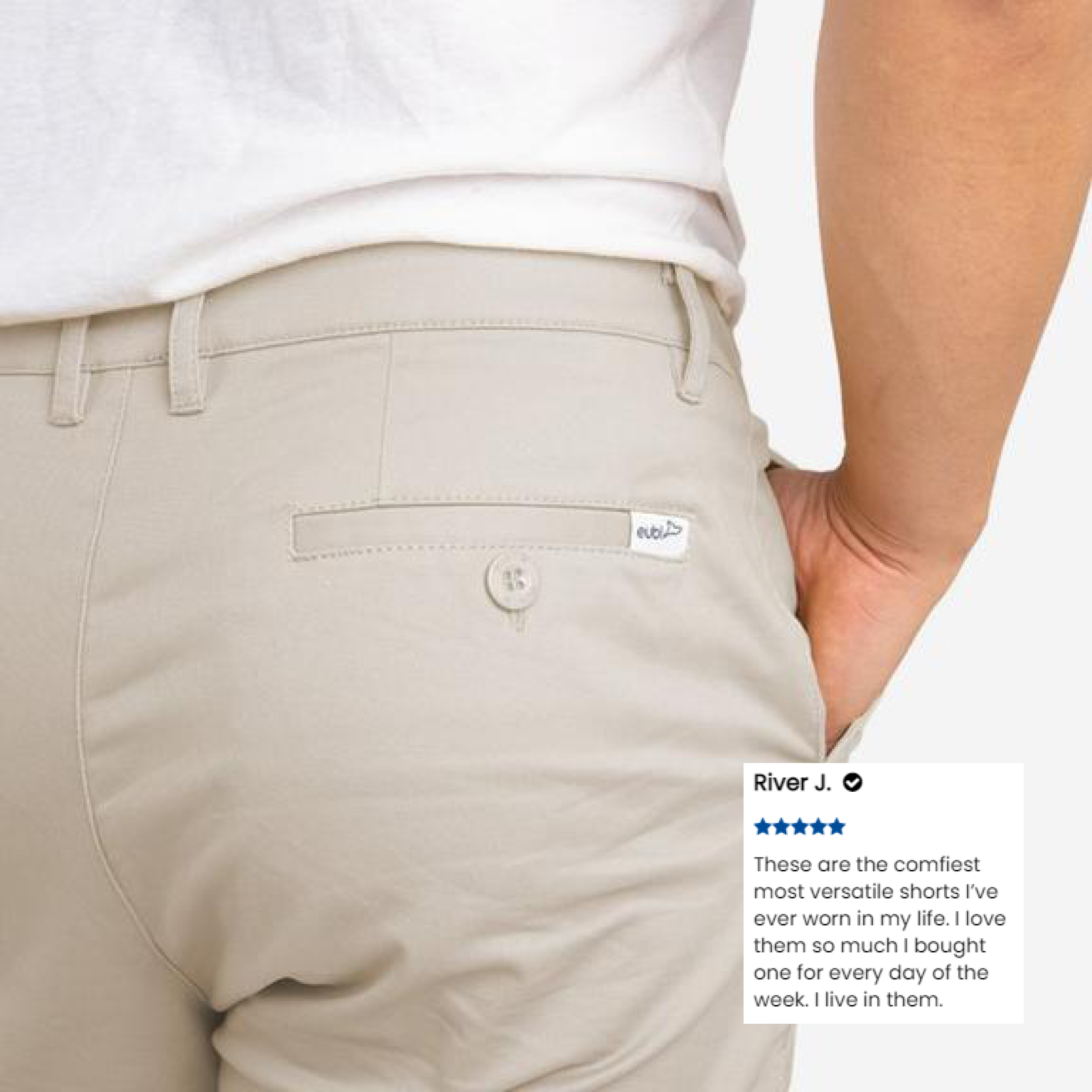 Sandy Brown All Day Shorts 2.0 (Stretch)