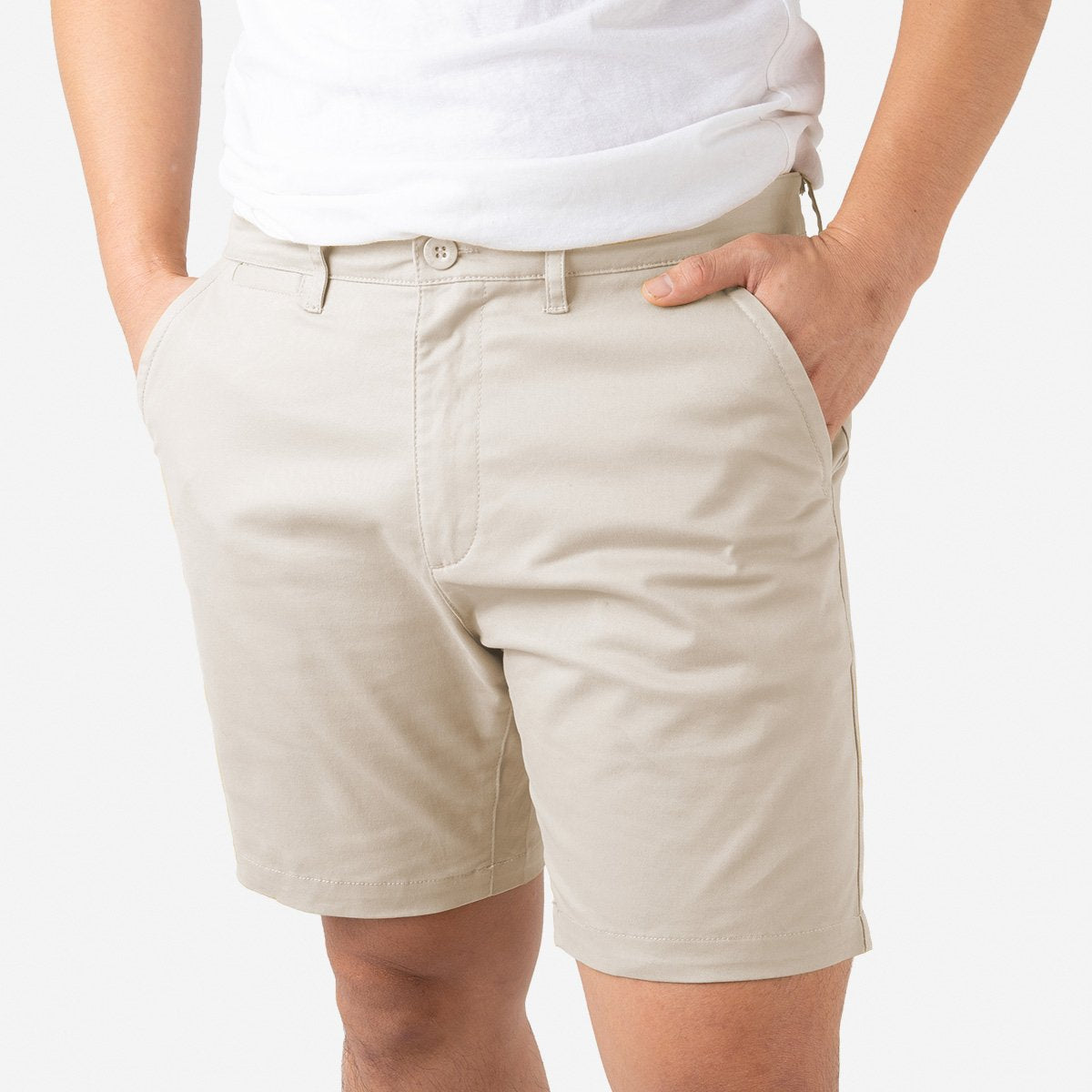 Sandy Brown All Day Shorts 2.0 (Stretch)